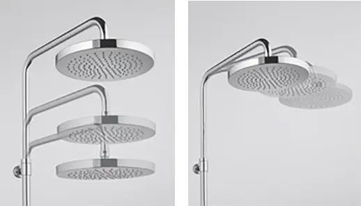 Душова система Kludi Logo 3S Dual Shower System без змішувача S6809105-00 - фото 2