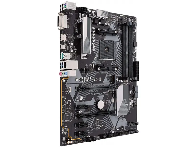 Материнская плата Asus PRIME B450-PLUS - фото 2