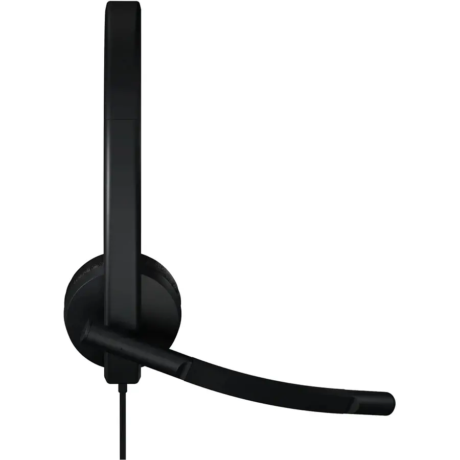 Наушники Logitech гарнитура специализированная H570e Corded Stereo USB-C (981-001431) черная - фото 2