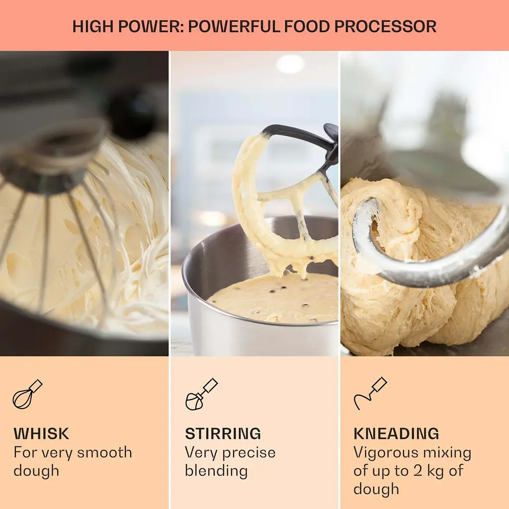 Кухонный комбайн тестомисс Klarstein Bella Elegance (10034364) - фото 3