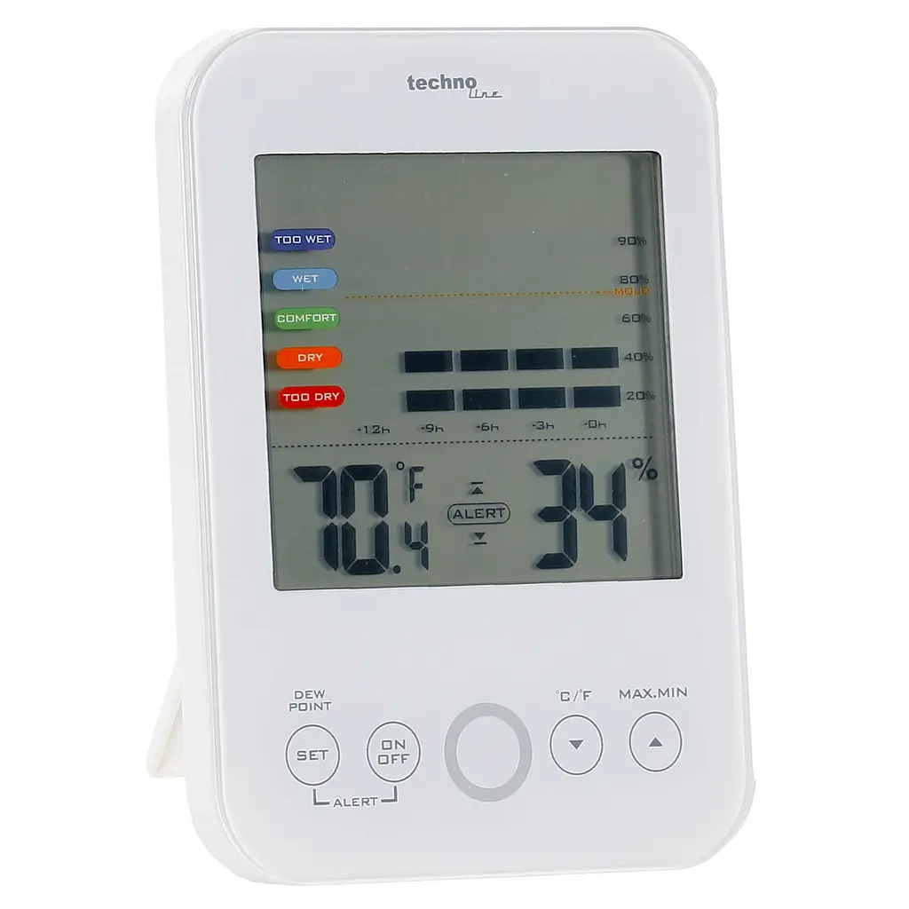 Термогігрометр Technoline WS9422 White (WS9422), Білий - фото 3