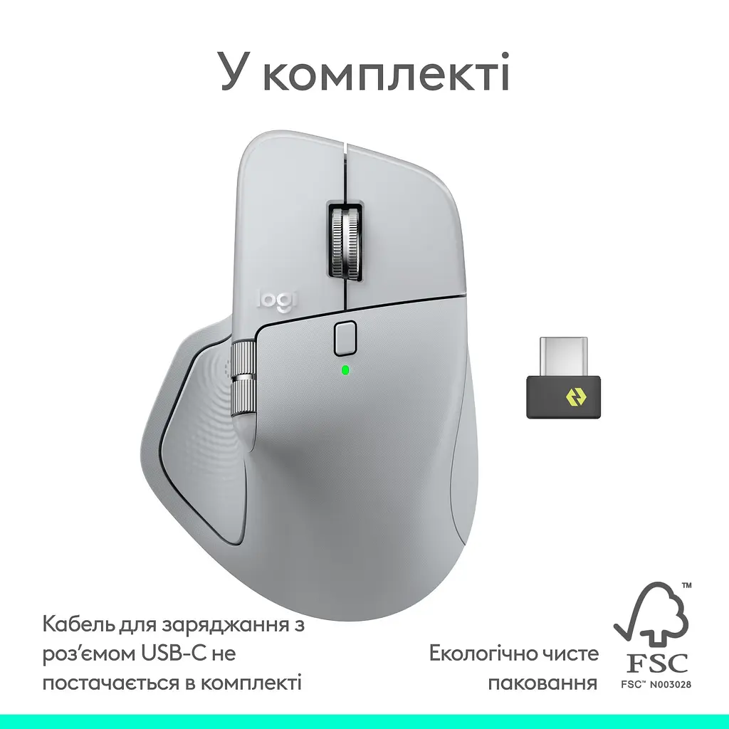Мышь Logitech MX Master 4 Pale Gray (910-007563/910-007559) [151022] - фото 18