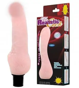 Вібратор із кібершкіри Waterproof Cyber Vibe, Flesh, 23,8 см Baile BW-027002 24186