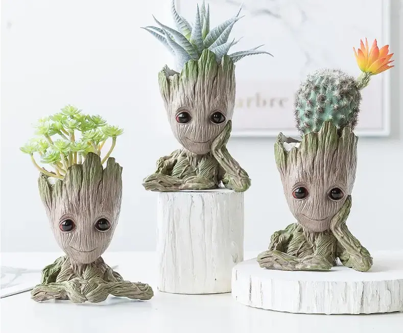 Набір горщиків для квітів та канцелярії Грут Groot G1 G2 - фото 7