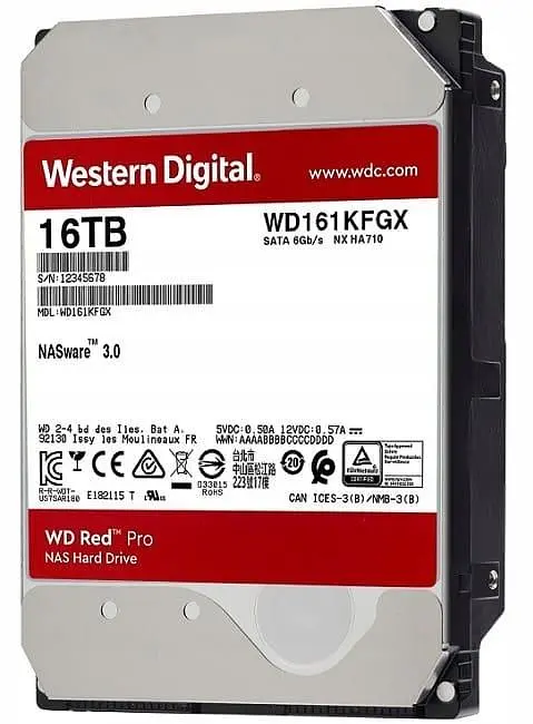 Жорсткий диск Western Digital 3.5 WD Red Pro 16Tb (WD161KFGX) - фото 2