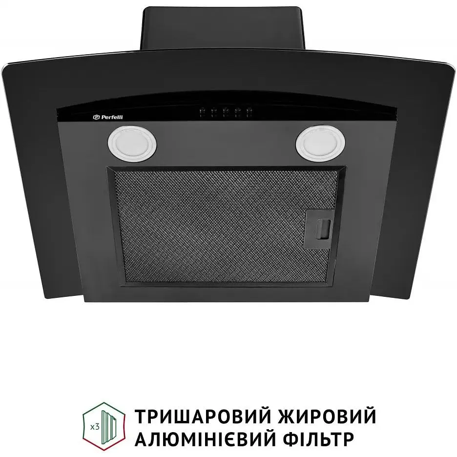 Вытяжка Perfelli Grassi 6HMB Nero - фото 7