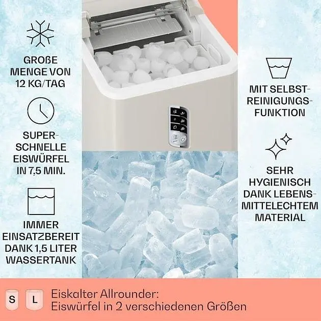 Ледогенератор Klarstein Albaron Bullet Ice (10040345) - фото 2