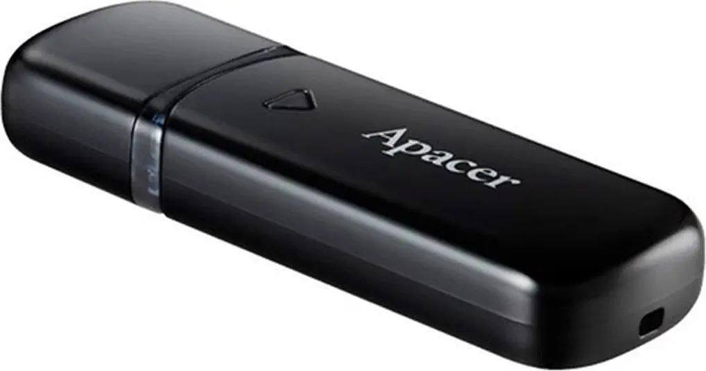USB флеш-накопичувач Apacer AH355 128GB USB-A 3.2 Black (AP128GAH355B-1) [90942] - фото 2
