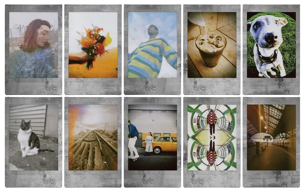 Фотопапір Fujifilm Instax Mini Stone Gray 10 шт. - фото 4