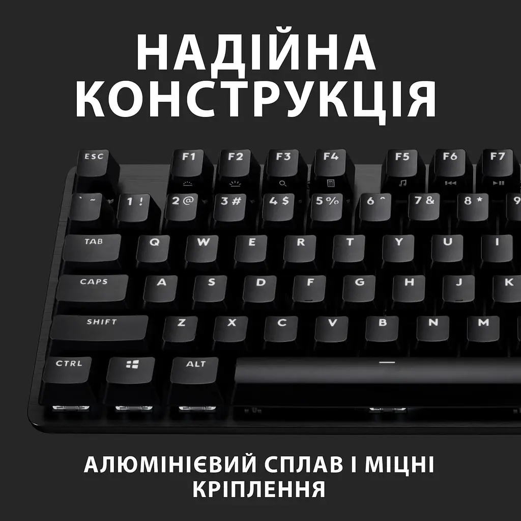 Клавіатура Logitech G413 TKL SE Black (920-010446) - фото 4