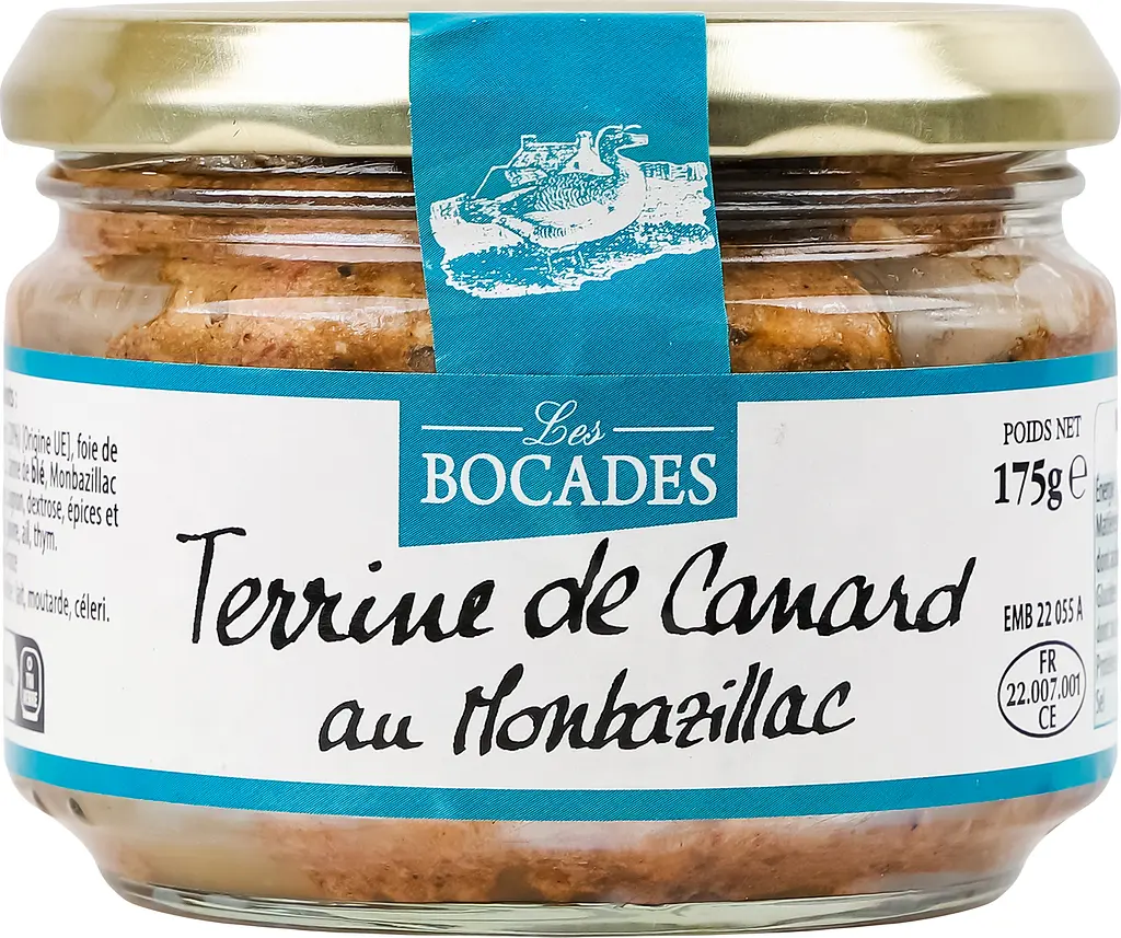 Террін Les Bocades качиний з вином Monbazillac 175 г - фото 7