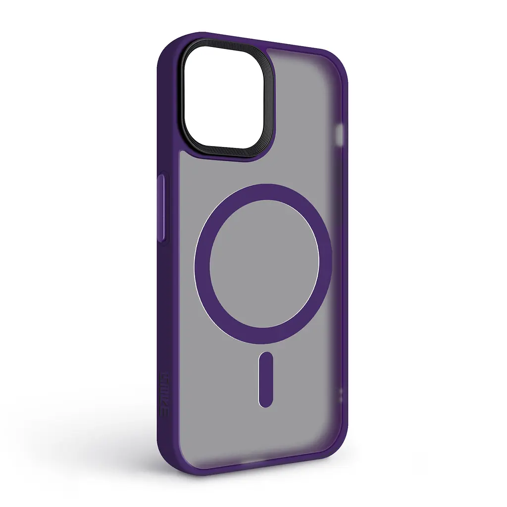 Чехол для Apple iPhone 11, Uniq MagCase, фиолетовый, противоударный, панель-накладка с магсейф, ударопрочный TPU+PC, с магнитом MagSafe, поддержка полноценной беспроводной зарядки, ArmorStandart (ARM75319) - фото 2