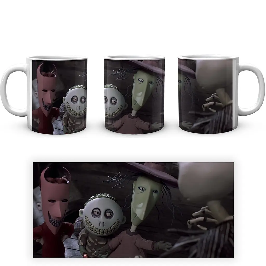 Кружка GeekLand The Nightmare before Christmas Ужас перед Рождеством NBC 15 330 мл белая - фото 4
