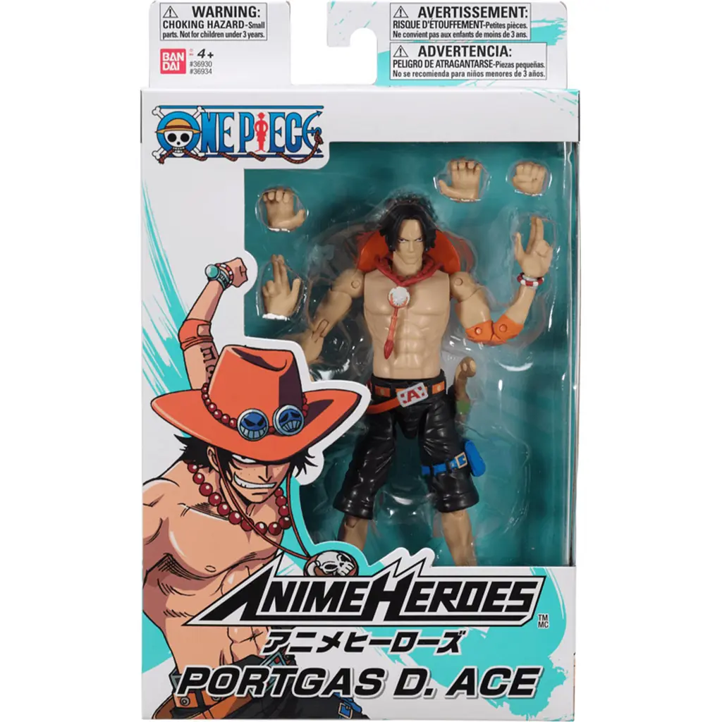 Фігурка анімаційного персонажа Bandai Anime Heroes One Piece Портгас Д. Ейс (123551) - фото 6