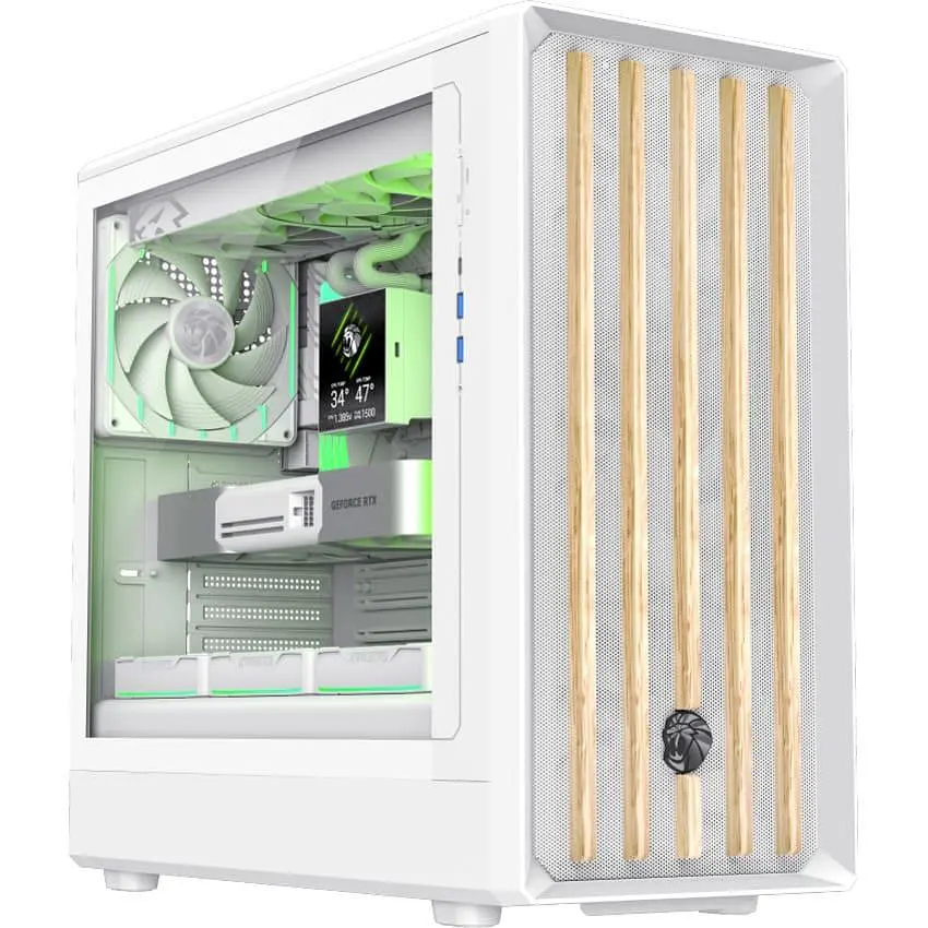 Корпус GameMax CLAW 460 WW Без БЖ White (CLAW 460 WW) Без БП - фото 2