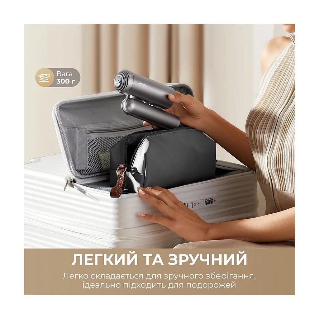 Фен Dreame Pocket Pro 5in1 Titanium (AHD51PRO_T5) - фото 9