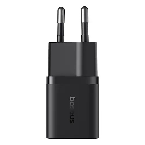 Мережевий зарядний пристрій Baseus GaN5 Fast Charger (mini) 1C 25W EU Cable Type-C to Type-C 1m чорний P10110909113-01 - фото 2