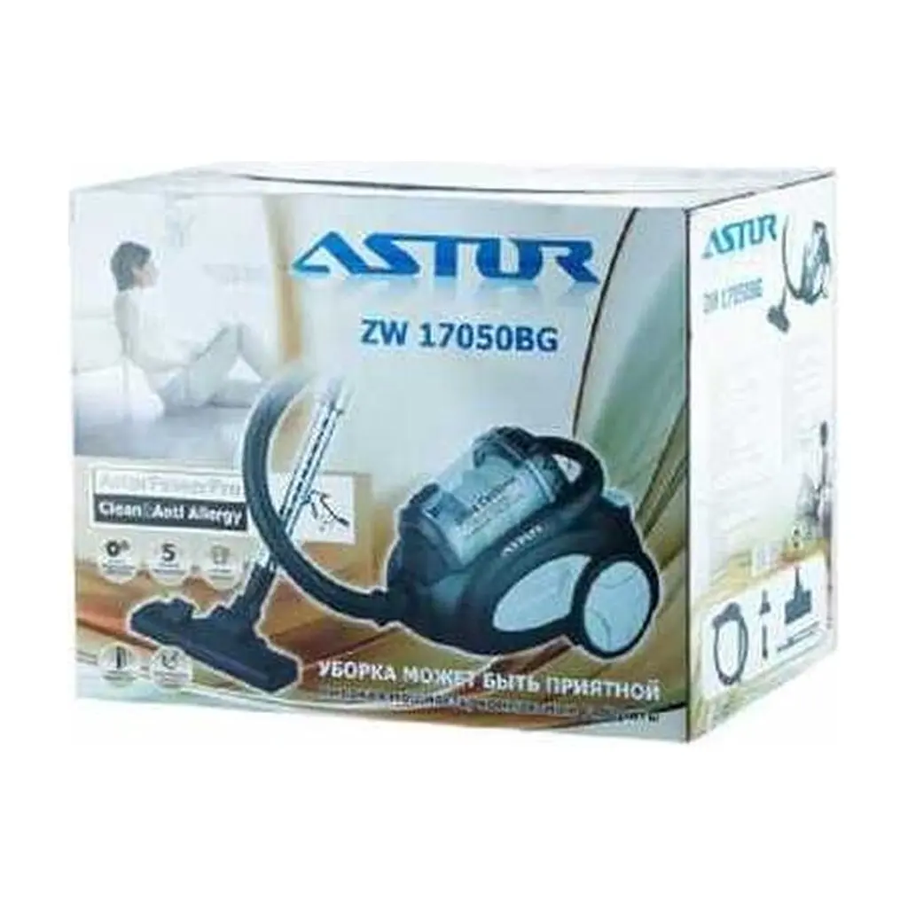Пылесос Astor ZW-17050 BG