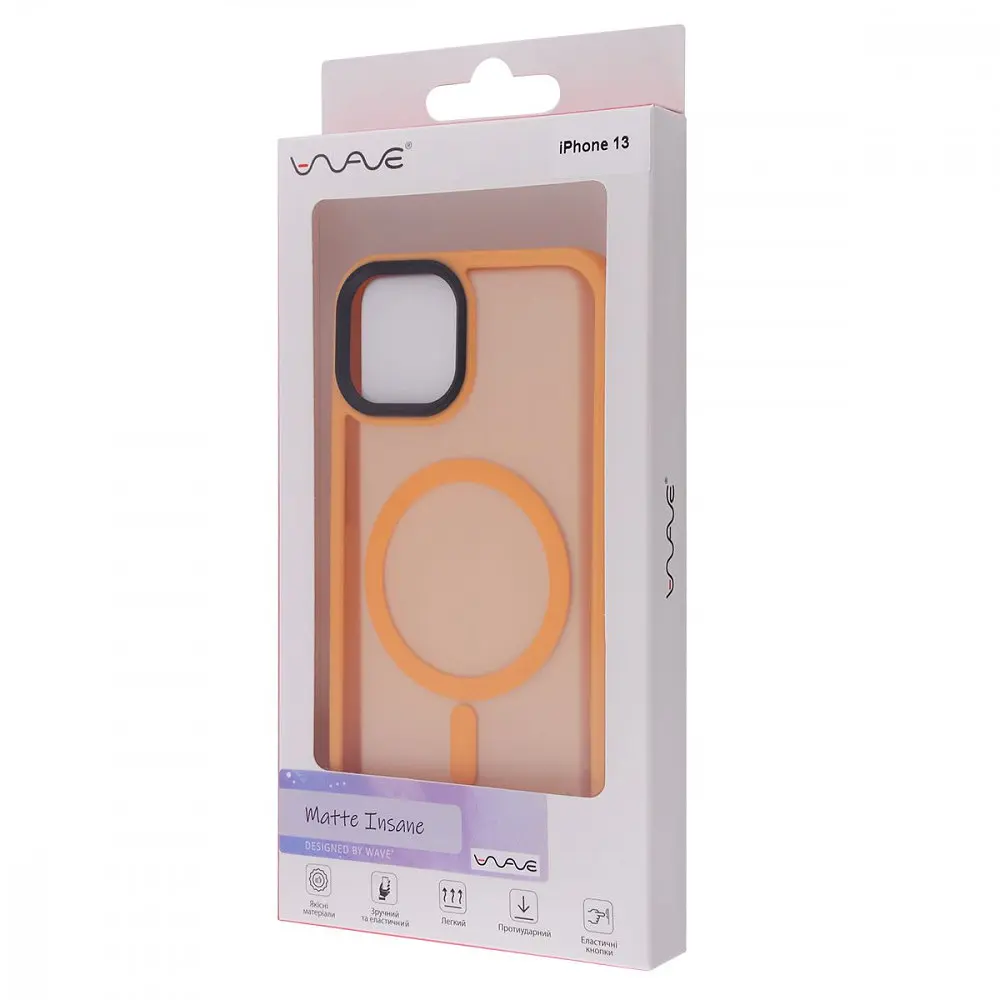 Чохол WAVE Matte Insane Case with Magnetic Ring iPhone 13 в асортименті - фото 2