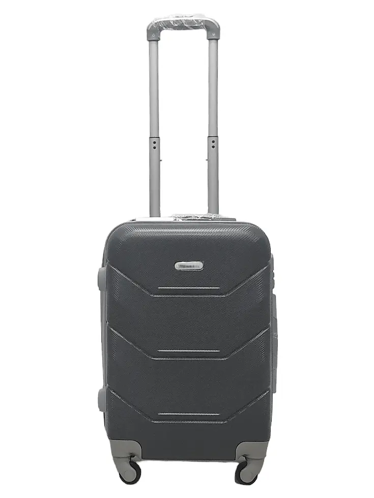 Валіза маленька S ABS-пластик Milano bag 147M 55×38×23см 45л Сірий