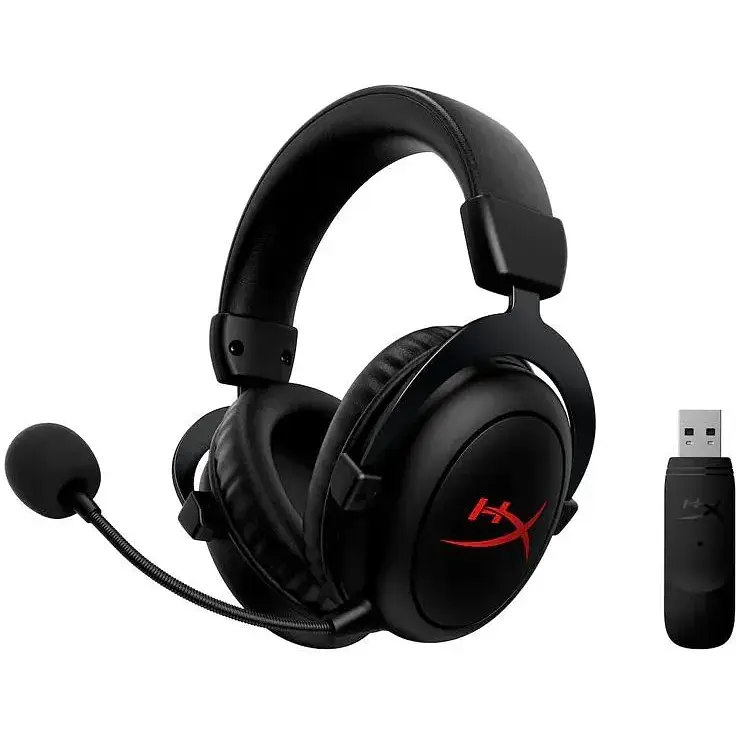 Навушники з мікрофоном HyperX Cloud II Core Wireless Black (6Y2G8AA) - фото 3