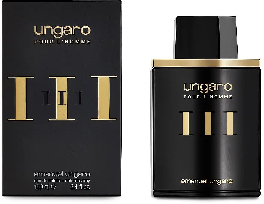 Оригінал Ungaro Pour L'Homme III 100 мл Туалетна вода - фото 2