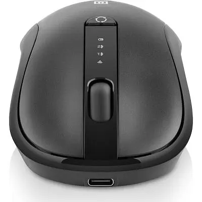 Комп'ютерна мишка Real-El RM-450W Wireless/Bluetooth Black/Gray (EL123200046) - фото 5