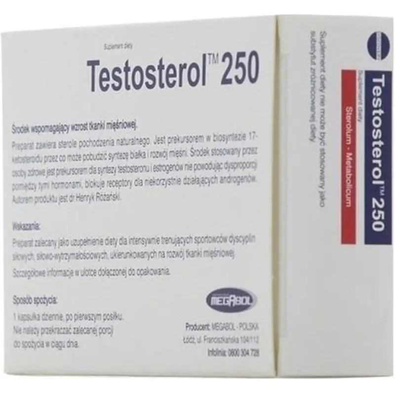 Стимулятор тестостерона Megabol Testosterol 30 капсул - фото 2