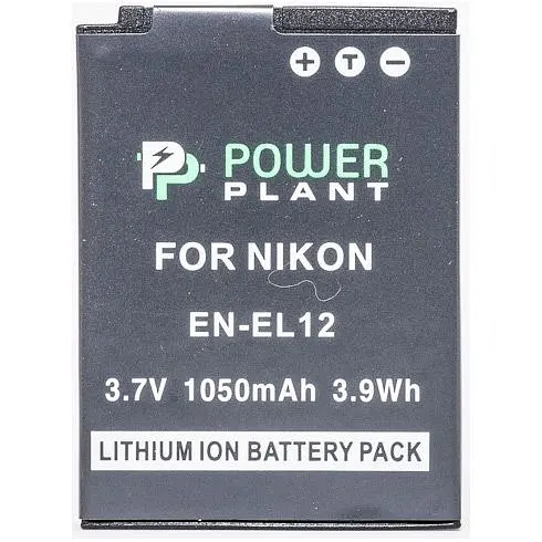 Акумулятор PowerPlant EN-EL12 для Nikon (DV00DV1242) [95236] - фото 2