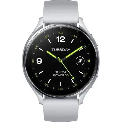 Смарт-часы Xiaomi Watch 2 Sliver Case With Gray TPU Strap (BHR8034GL) (1025027) - фото 2