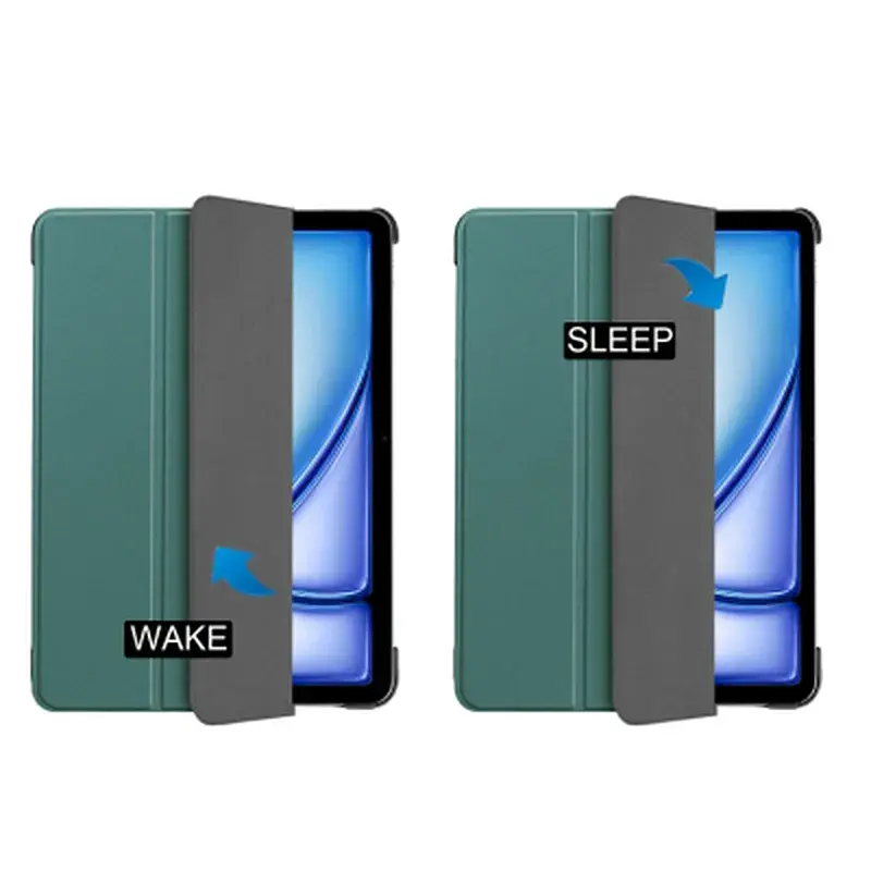 Чохол до планшета BeCover Smart Case Apple iPad Air 13" M2/M3 (2024/2025) Dark Green (711613) - фото 5