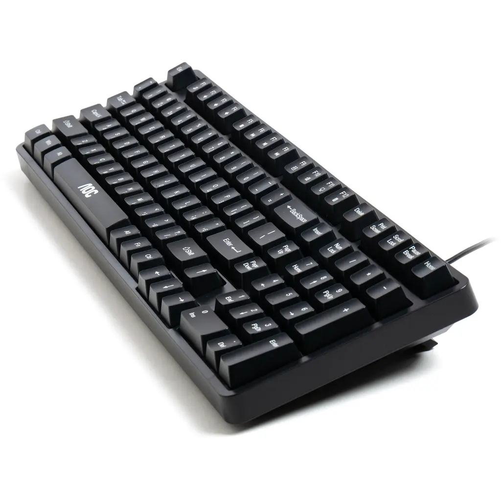 Клавіатура AOC GK116B LED USB UA Black (GK116B/97) - фото 9