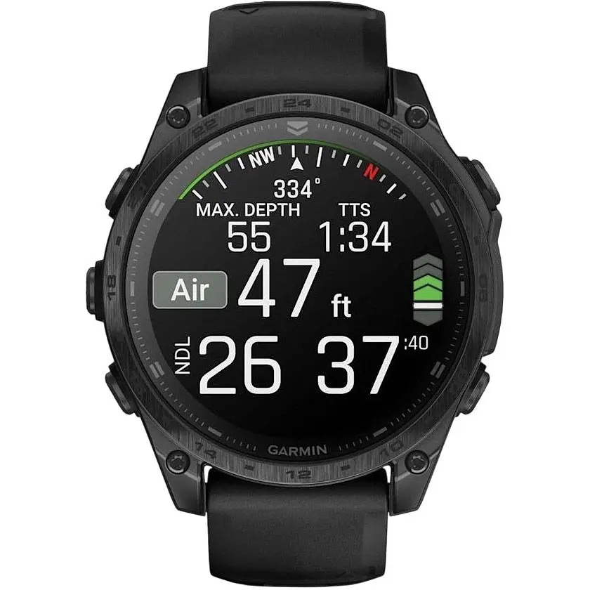 Смарт-годинник Garmin tactix 8 - 47 mm AMOLED Includes Applied Ballistics Ultralight Solver (010-03405-00/01) [129742] - фото 7