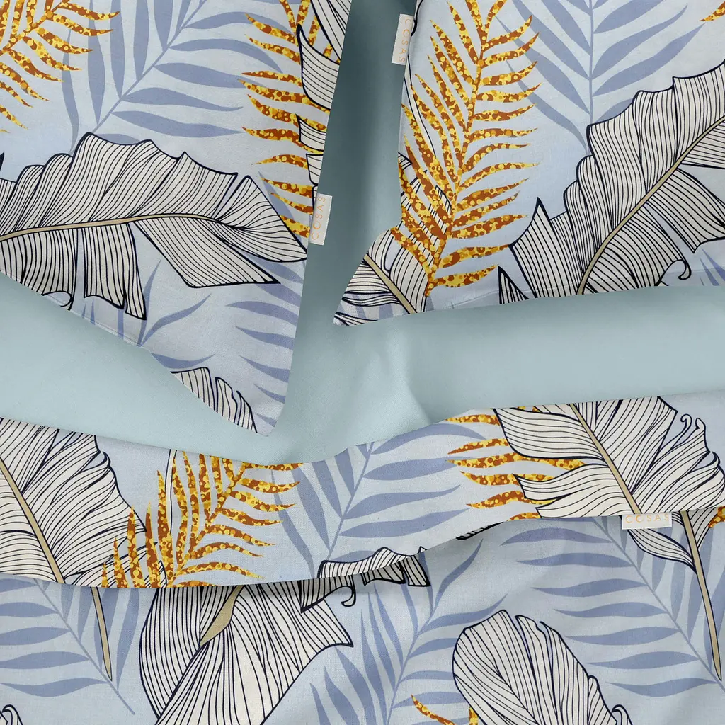 Підковдра полуторна 145х210 PALM LEAVES COSAS (4822052281741) - фото 3