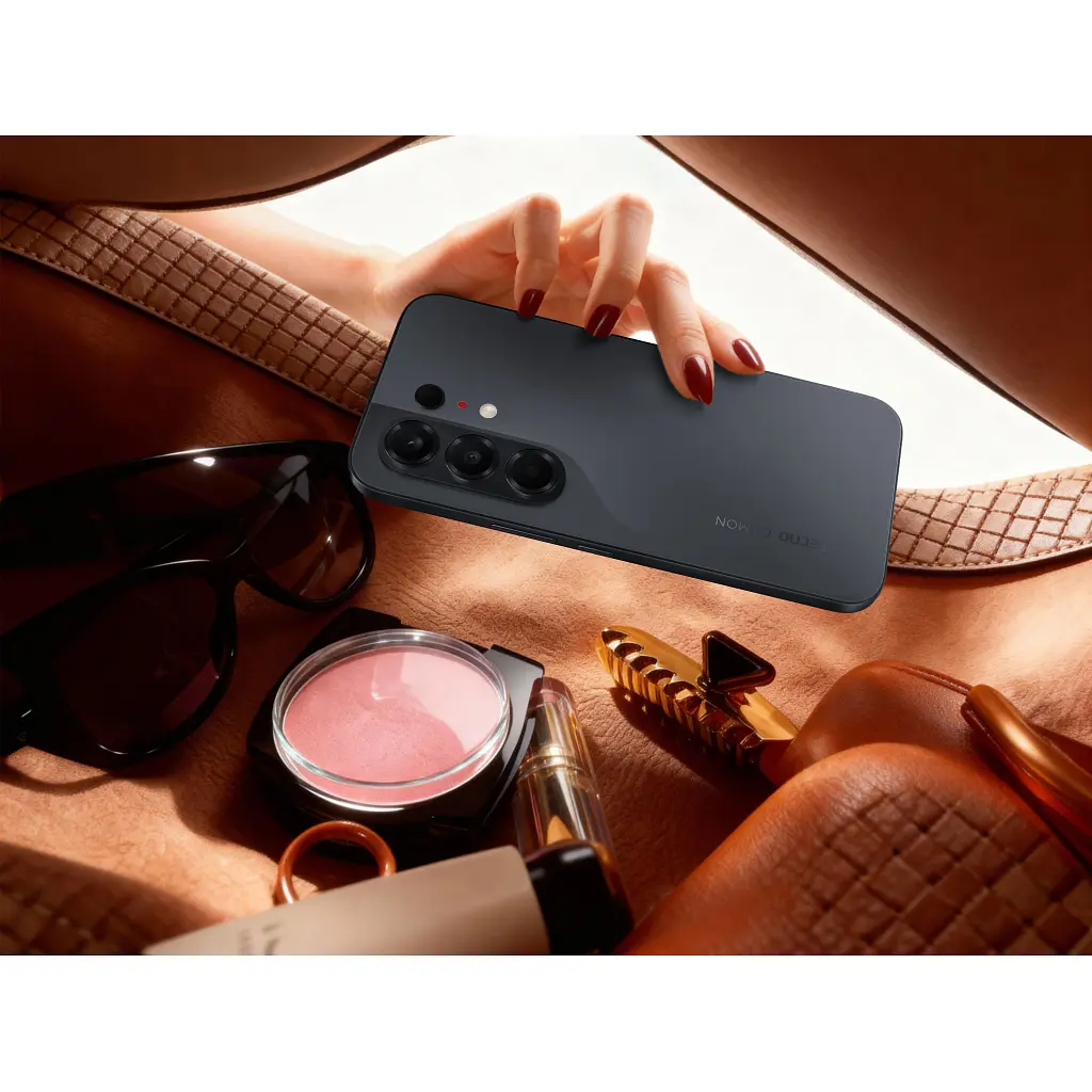 Мобильный телефон Tecno Camon 50 12/256Gb Moonshadow Black (4894947116216) - фото 4