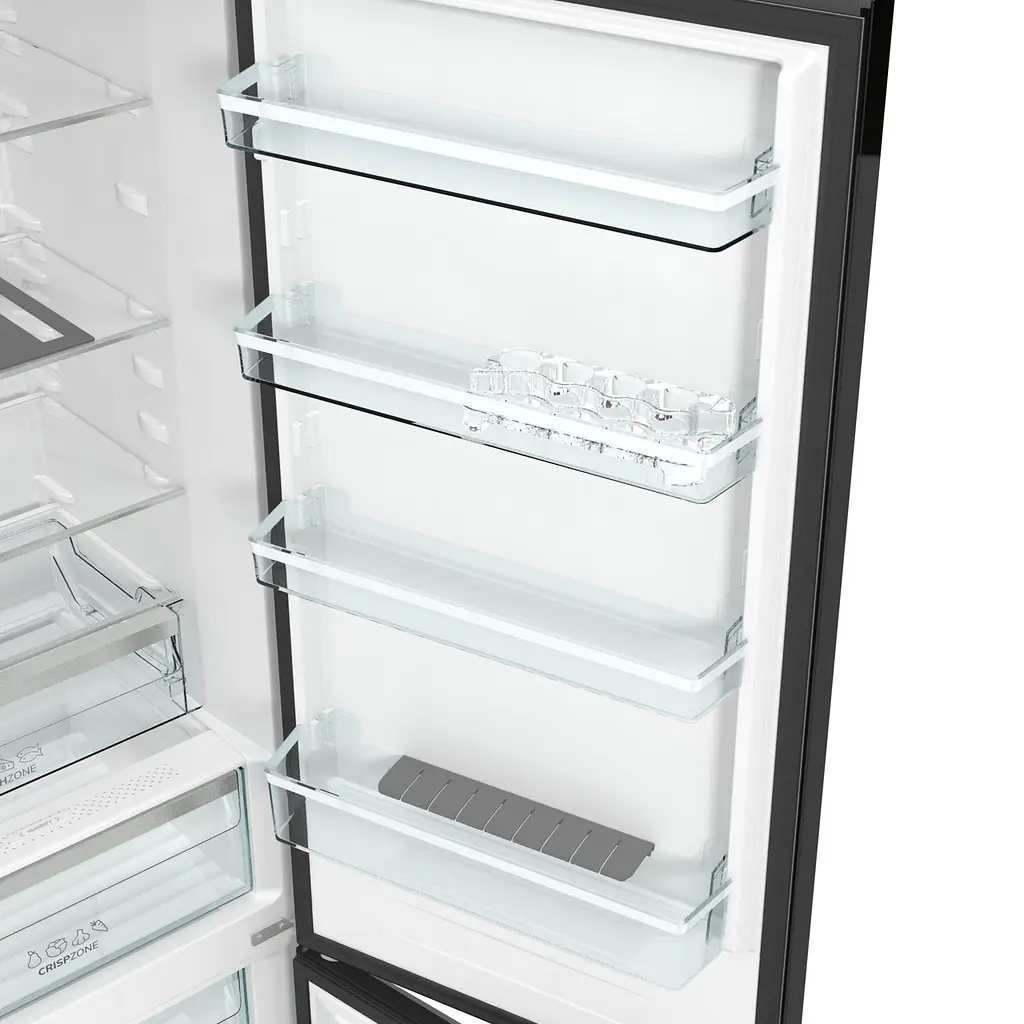Холодильник з нижньою морозильною камерою Gorenje (NRK6201SYBK) - фото 10