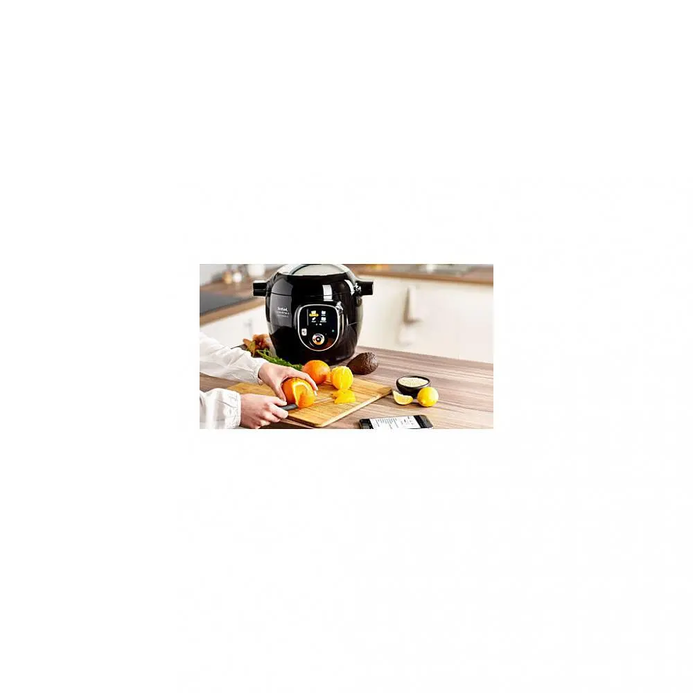Мультиварка-cкороварка Tefal Cook4me+ Connect CY855830 - фото 7