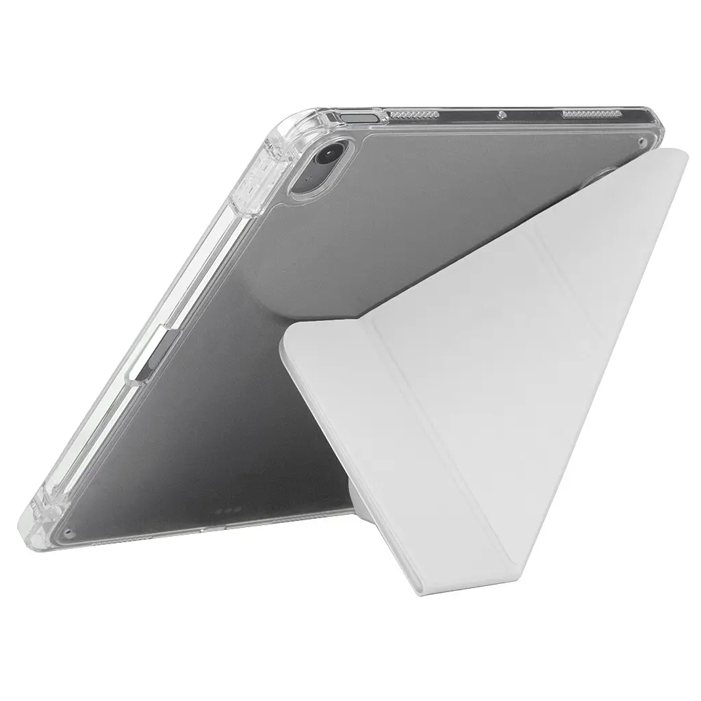 Чохол до планшета BeCover Ultra Slim Origami Transparent Apple iPad Mini 7 2024 Gray (712935) - фото 3