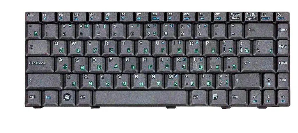 Клавіатура для ноутбука Benq Joybook (R45, R45E, R45F, R45EG, R46, R47) - фото 2