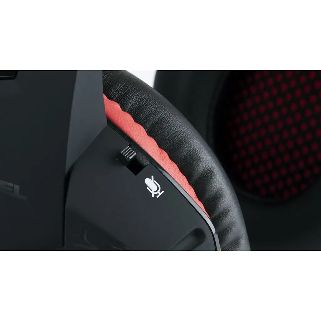 Навушники REAL-EL GDX-7750 Black-Red - фото 11