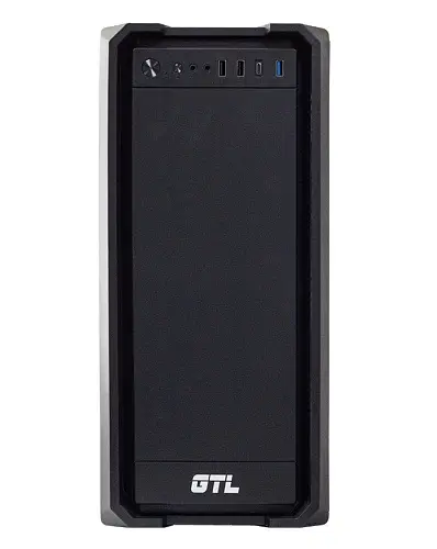 Корпус GTL 3804N1-U3C Black, БЖ 500W, Midi Tower, ATX / MicroATX / Mini ITX, 2xUSB 2.0, 1xUSB 3.0, 1xUSB 3.0 Type-C, CPU - 155мм/VGA - 330мм, 375x195x413 мм, 0.4 мм, 2.6 кг - фото 2