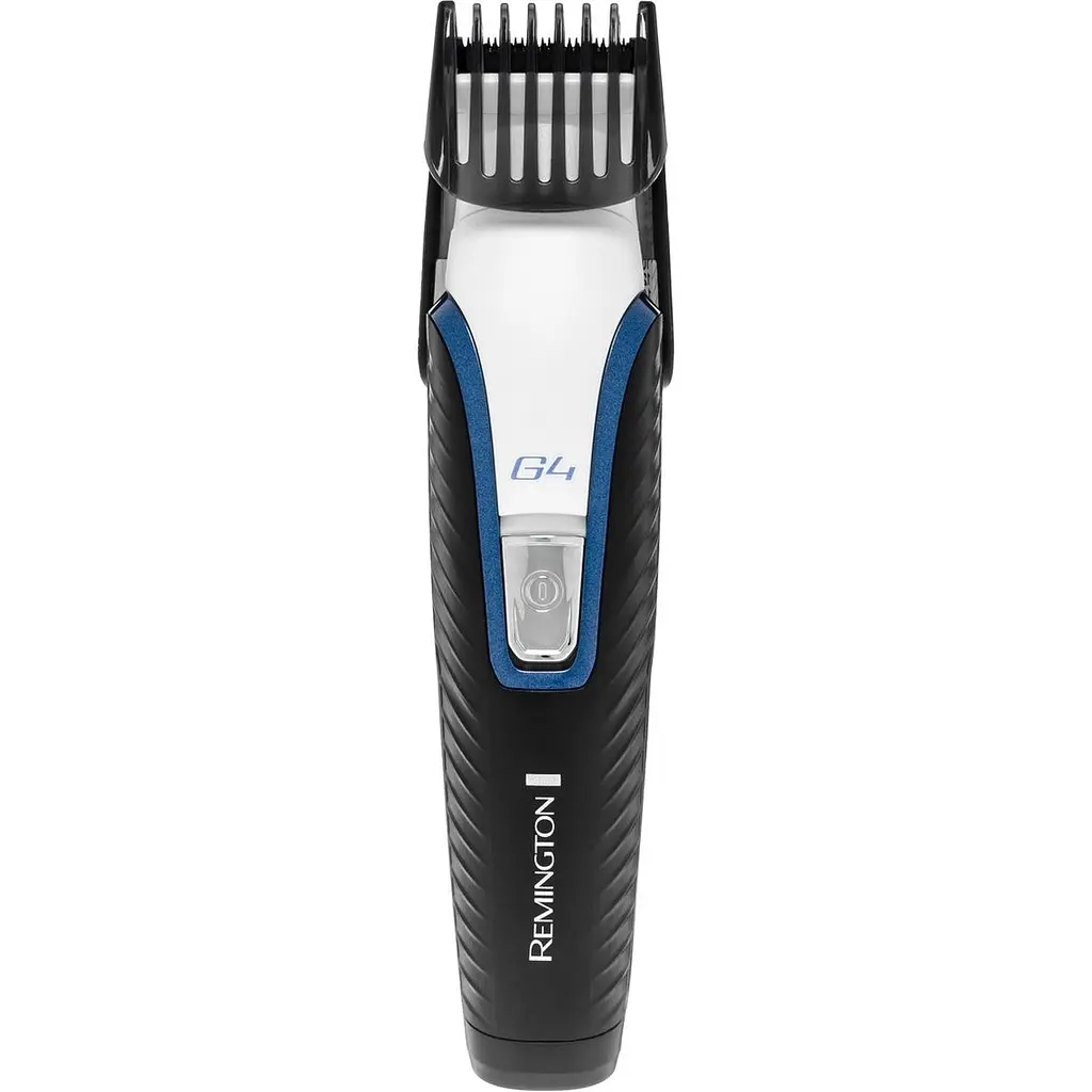 Набір для стрижки Remington G4 Graphite Series для бороди, вусів, голови, носа і тіла чорно-білий (PG4000) - фото 4