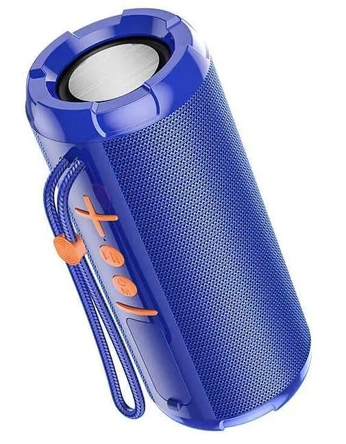 Портативная акустика Borofone Bluetooth BR15 Smart sports BT синяя - фото 2