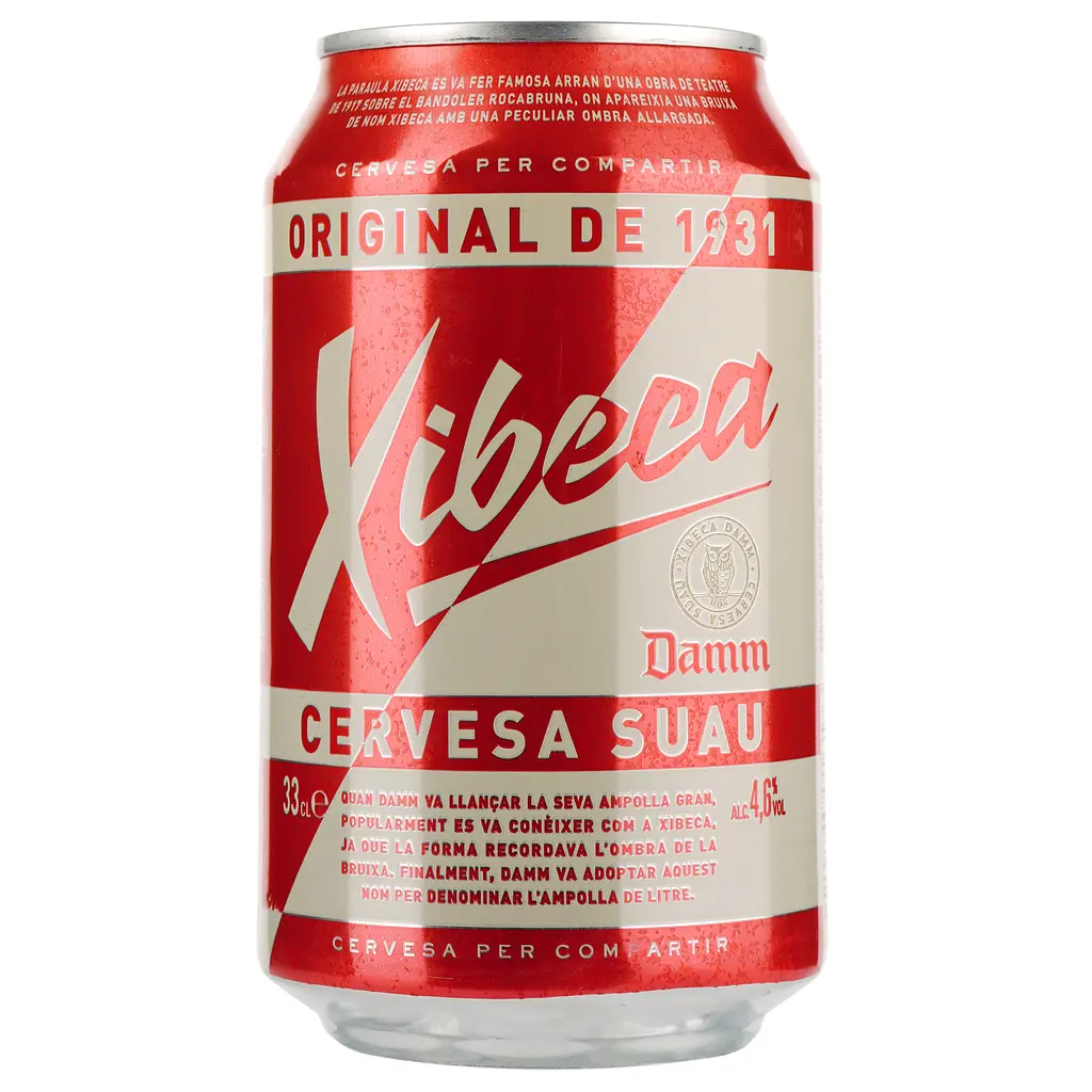 Пиво Xibeca, светлое, фильтрованное, 4,3%, ж/б, 0,33 л (787864) - фото 1