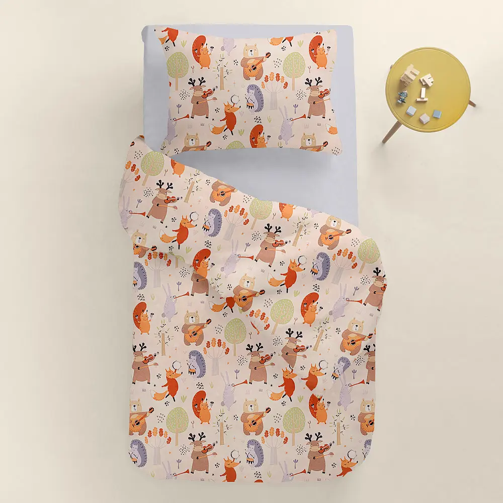 Дитяча постільна білизна в ліжечко ANIMALS CS24 COSAS (4822052243107) - фото 2