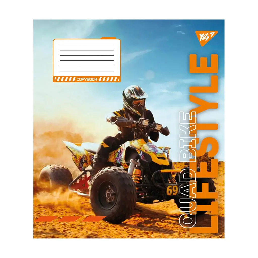 Зошит Yes Lifestyle 48 аркушів лінія (767125), в асортименті - фото 3