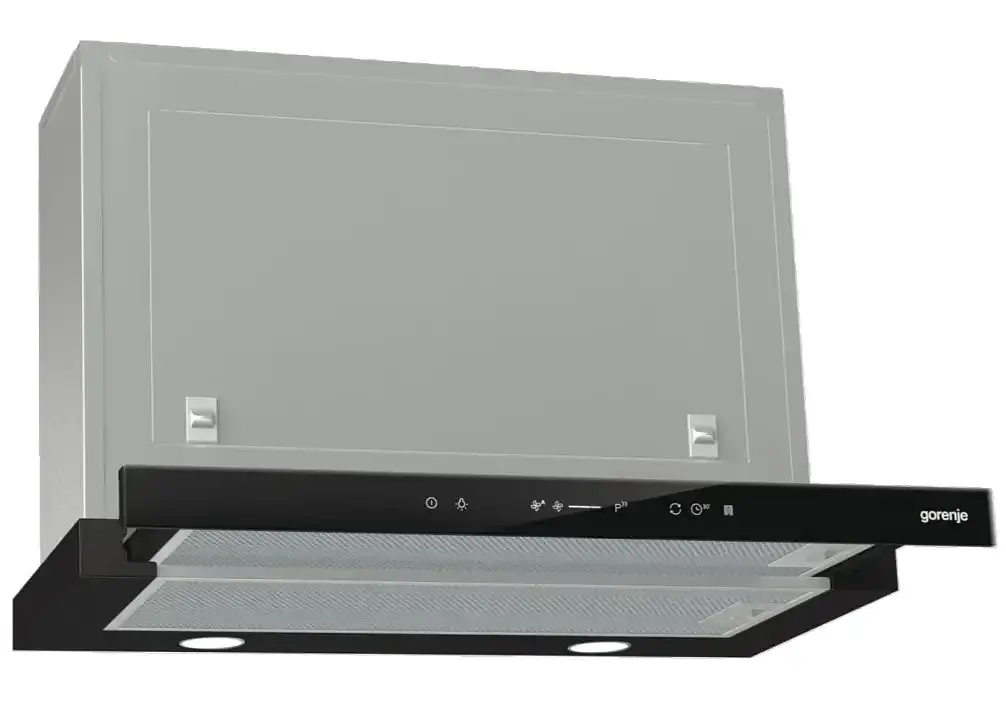 ВЫТЯЖКА С ПЛОСКИМ ЭКРАНОМ 60 СМ ЧЕРНАЯ GORENJE BHP643A5BG - фото 2