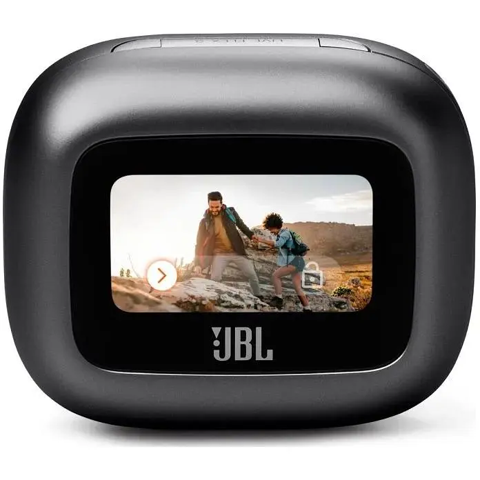 Бездротові навушники + кейс з дисплеєм JBL Live Flex 3 (JBLLIVEFLEX3BLK) стерео гарнітура чорна - фото 6