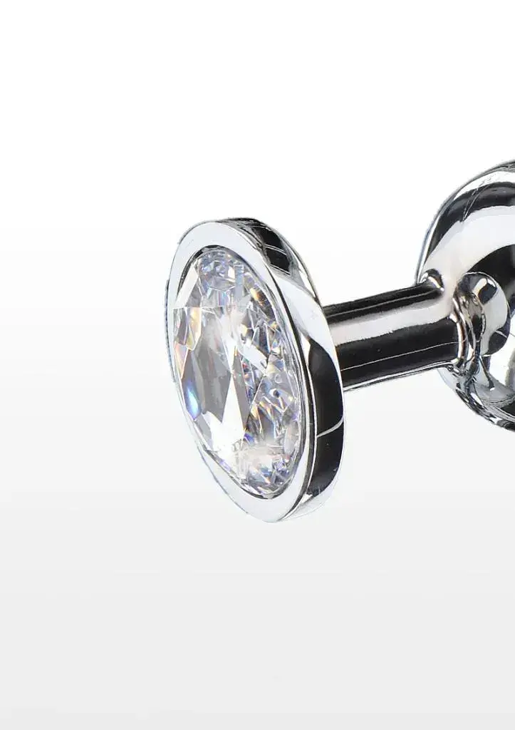 Анальна пробка Anal Play Starlight Booty Jewel Small 7.2 см (сріблястий) - фото 4