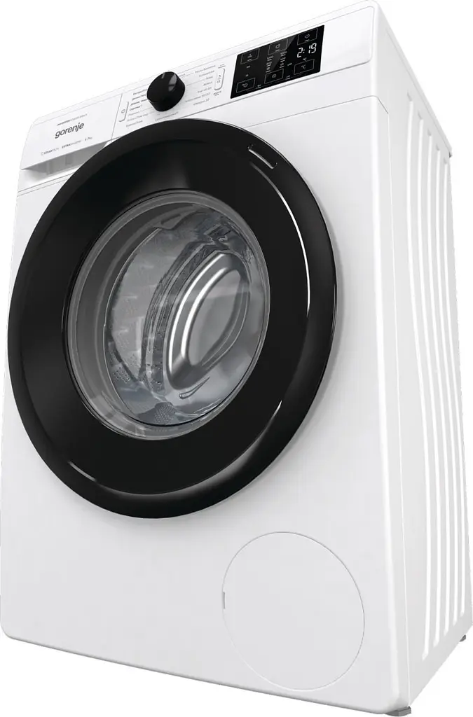 Пральна машина Gorenje фронтальна, 8кг, 1400, A+++, 46см, дисплей, пар, інвертор, білий (WNEI84SDS) - фото 5